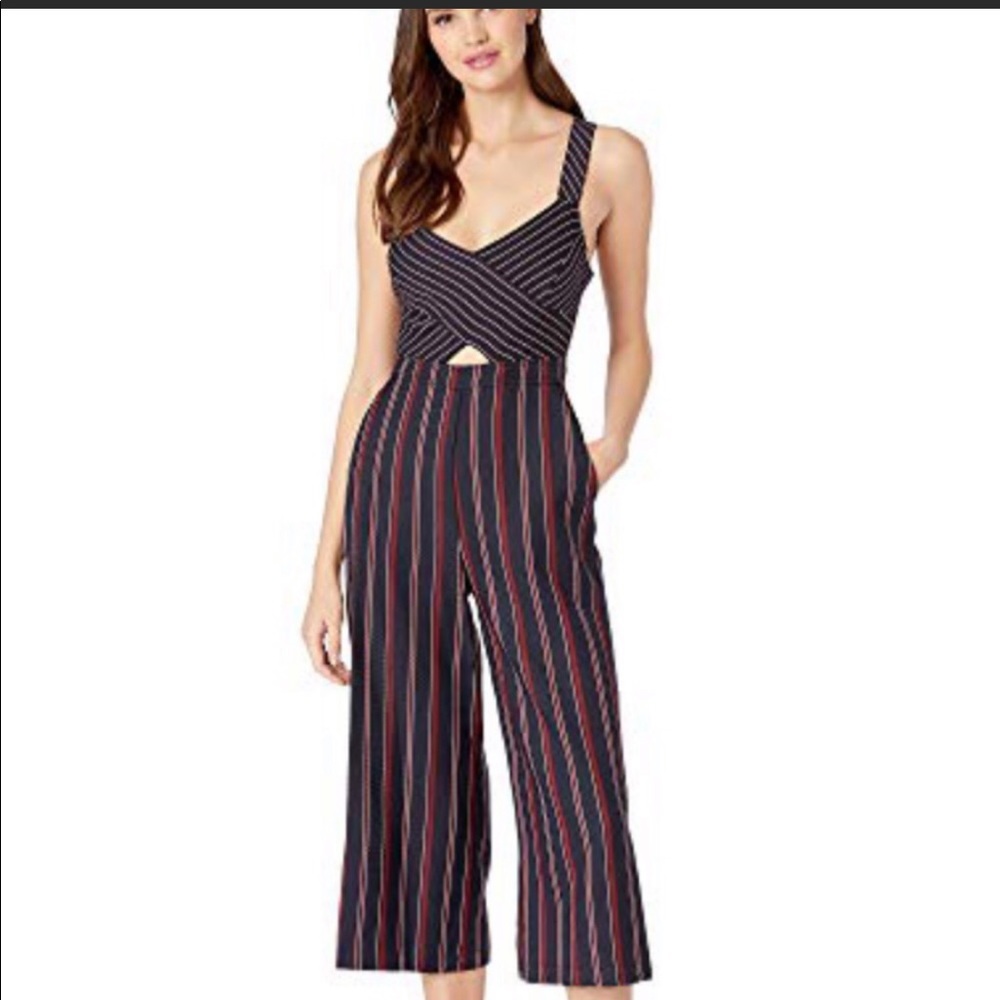 BCBGeneration Striped Jumpsuit, size 6